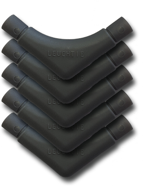 Economy pack 5 battery pack LEUCHTIE Plus or Premium grey